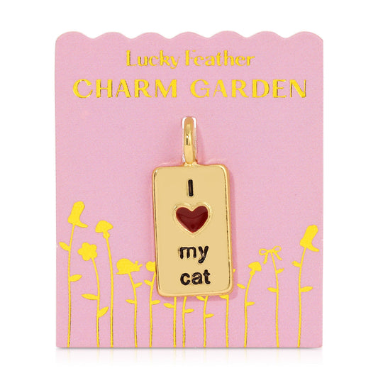 Charm Garden I Hrt My CAT Charm