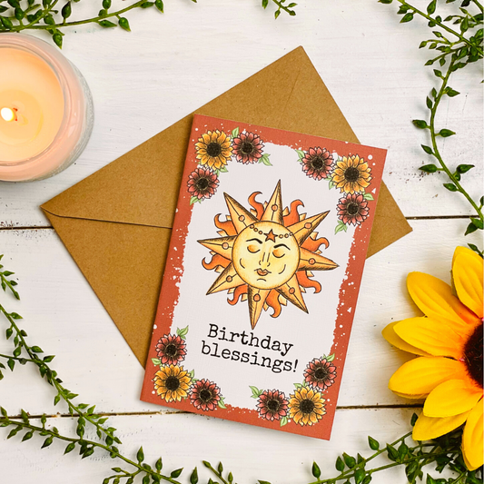 Birthday Blessings Card