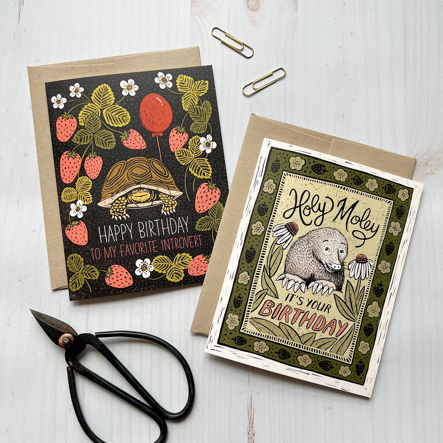 Wit & Whistle - Holy Moley Birthday Card