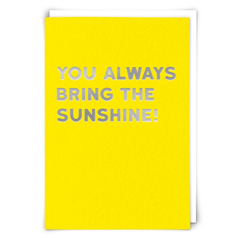 Sunshine Card