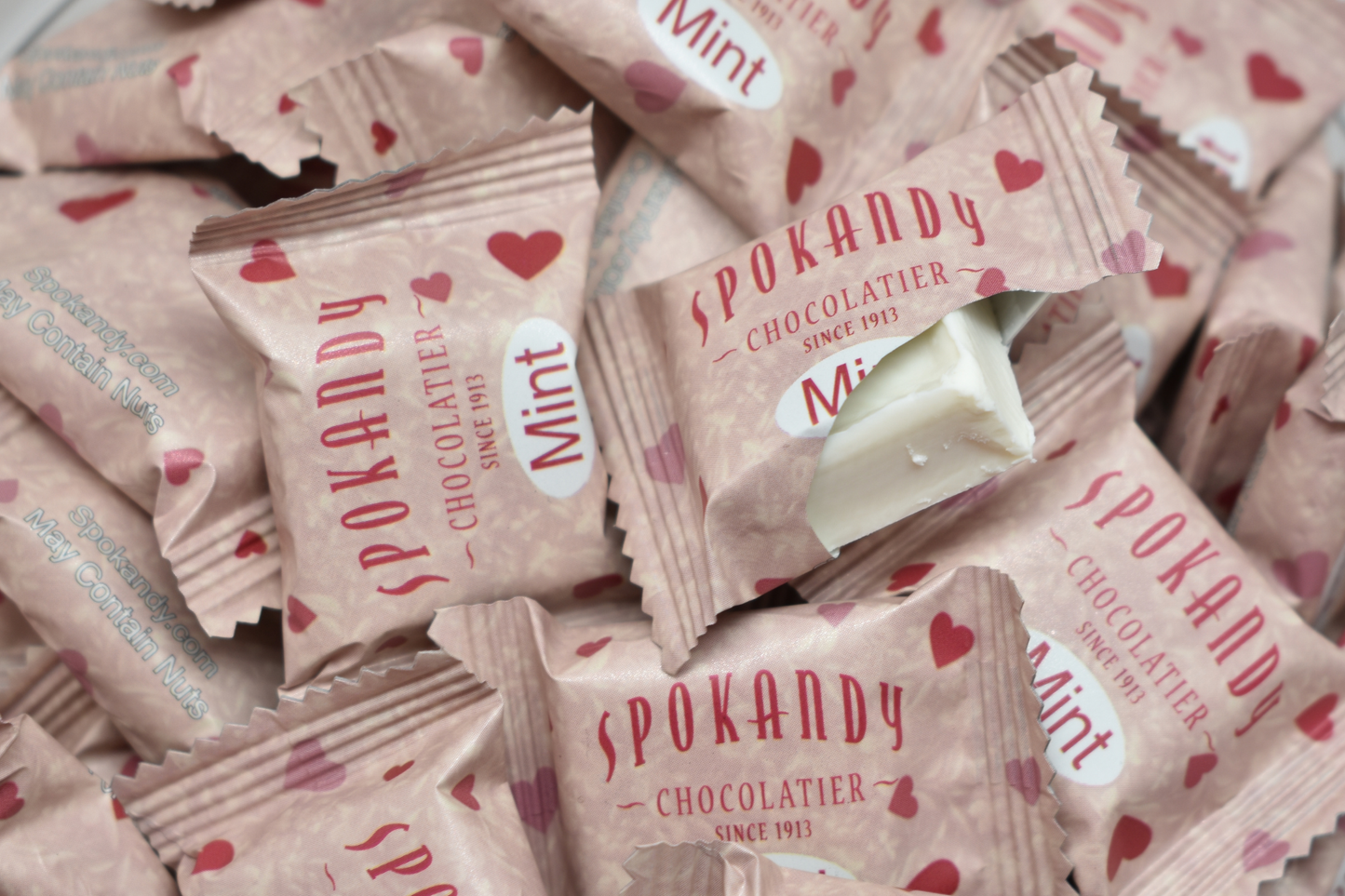 Spokandy Chocolatier - Hearts Mint