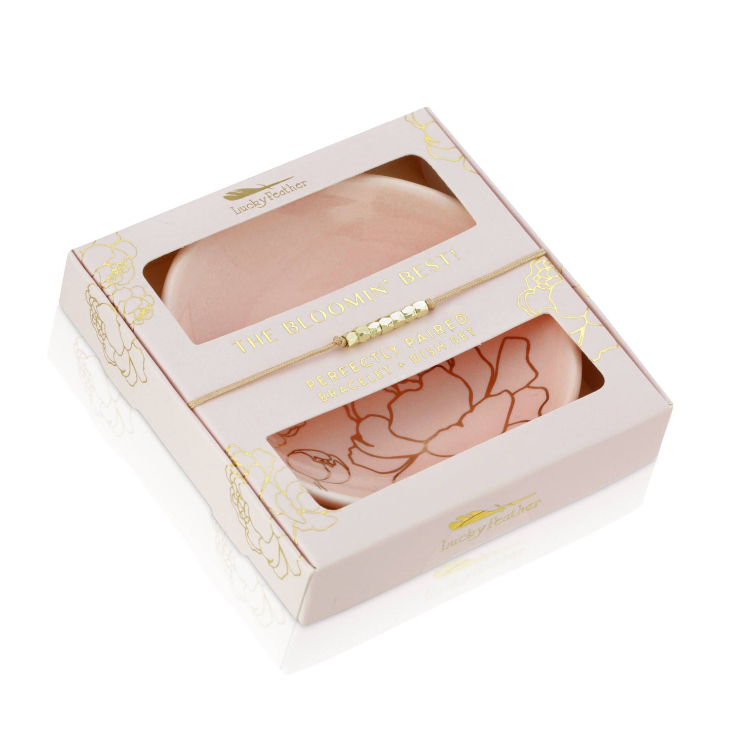 The Blooming Best Bracelet + Dish Set