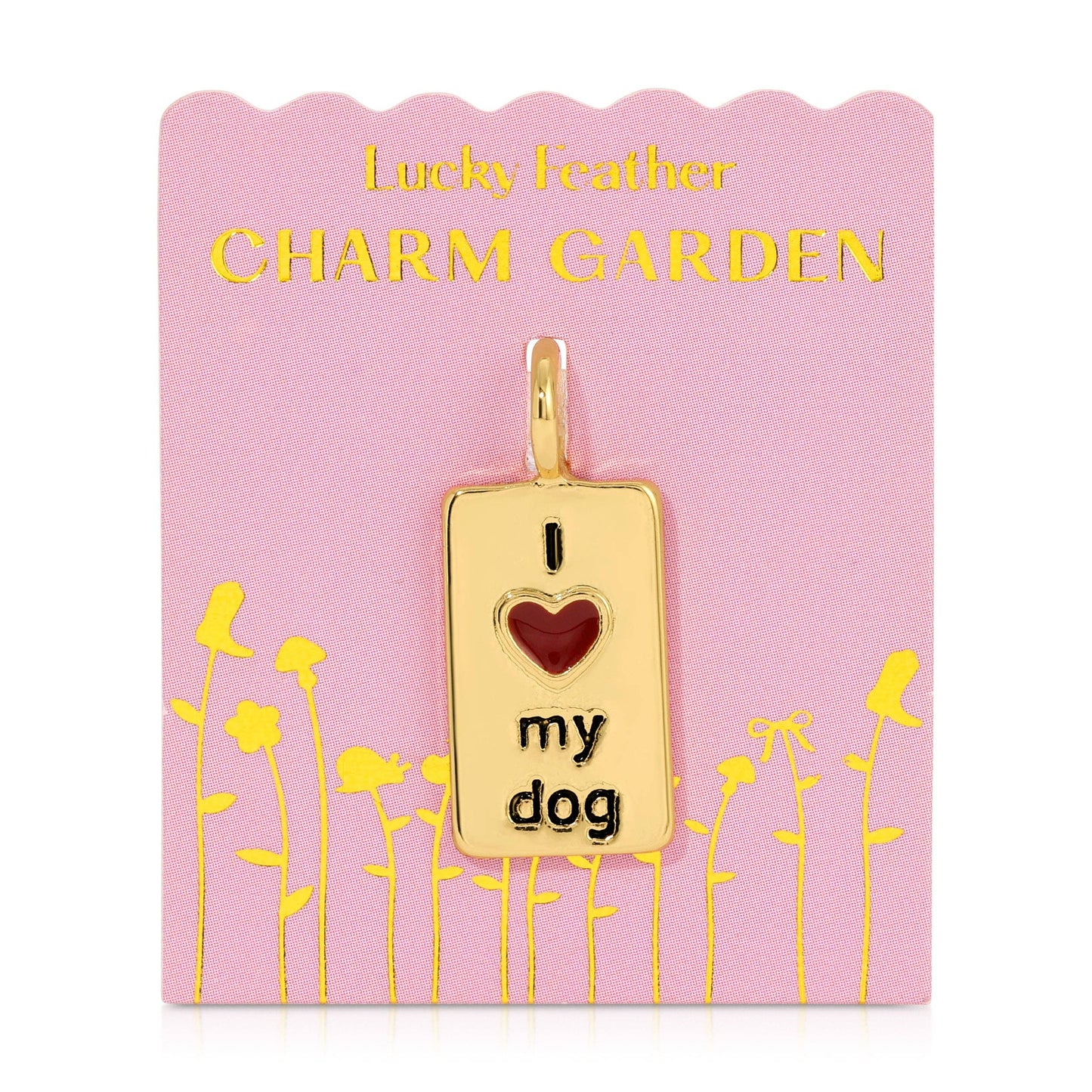 Charm Garden I Hrt My Dog Charm