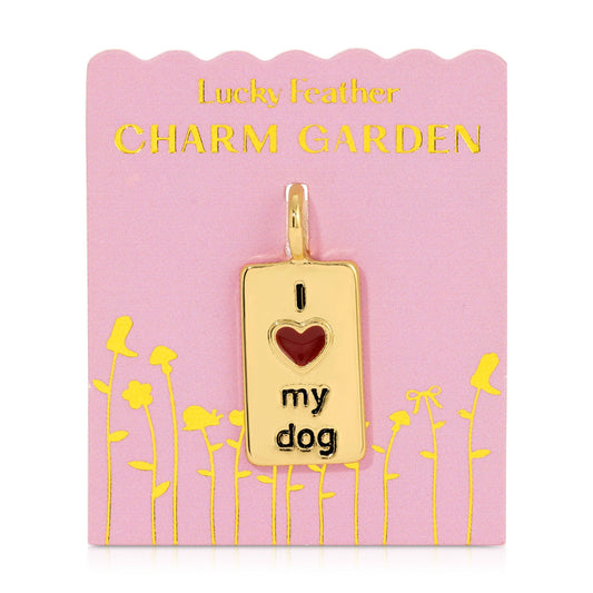 Charm Garden I Hrt My Dog Charm