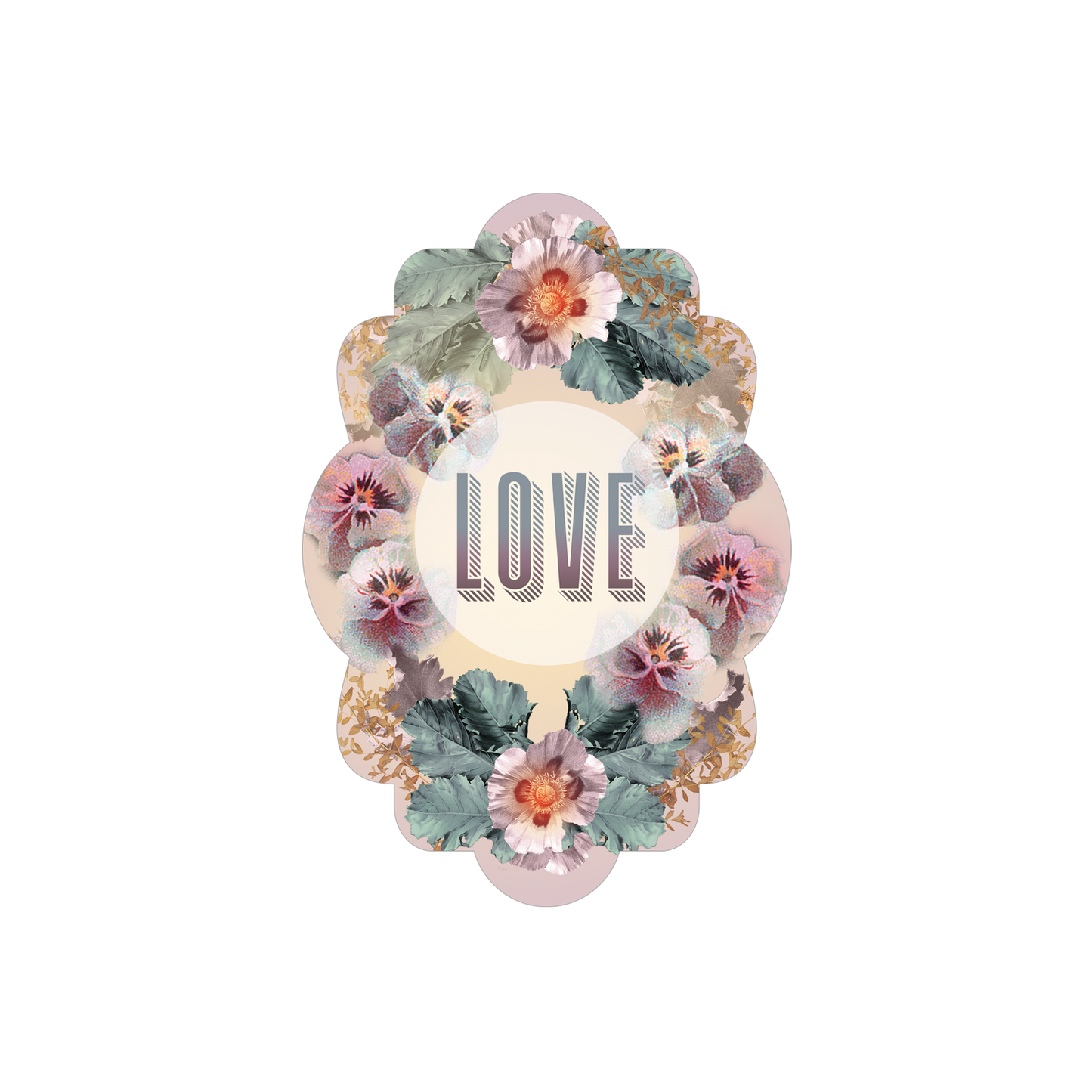 PAPAYA - Sticker, Pansy