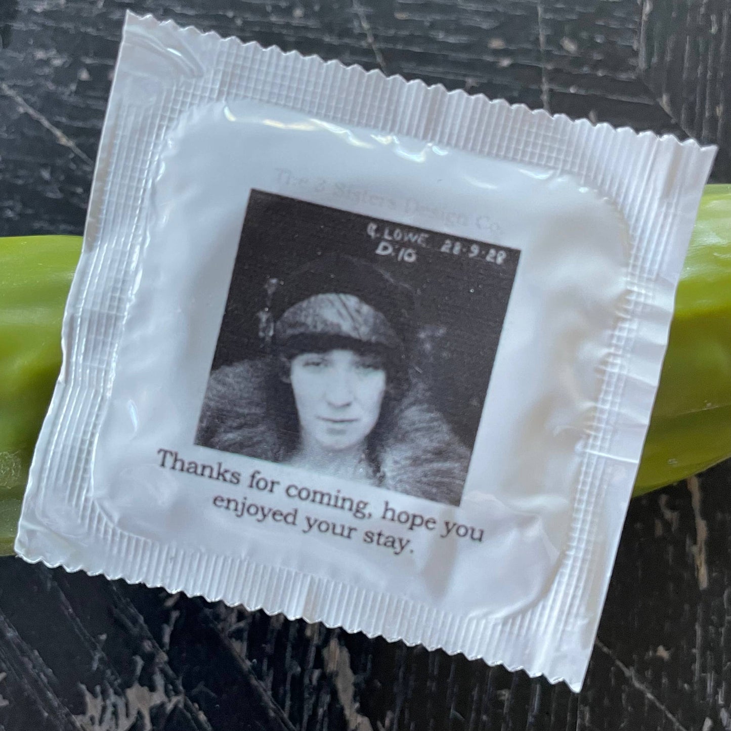 “Thanks for Coming” Novelty Condom