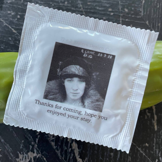 “Thanks for Coming” Novelty Condom
