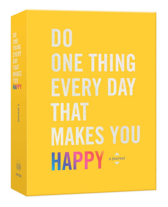 Do One Thing Every Day Happy Guided Journal