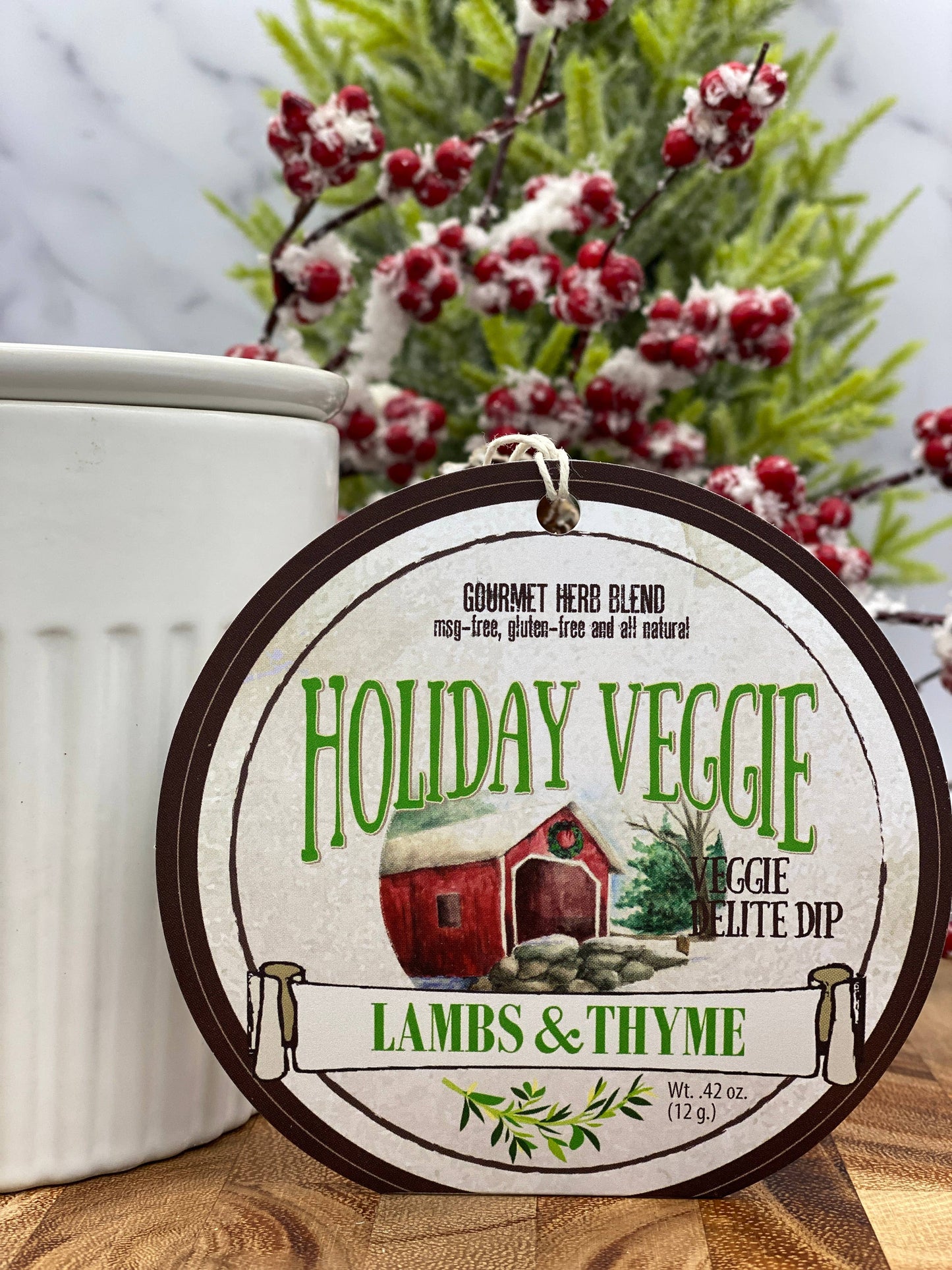 Holiday Veggie Dip Mix