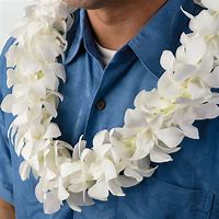 Orchid Double Bloom Lei