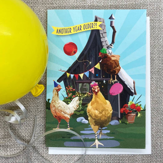 Chicken Coop Birthday Party