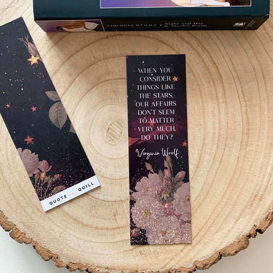 Virginia Woolf - 'Like The Stars' Bookmark