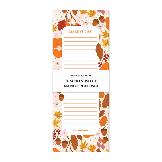 Pumpkin Patch Market Notepad