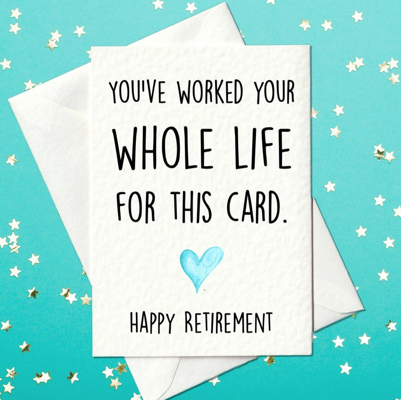 You've Worked Your whole life for This Card
