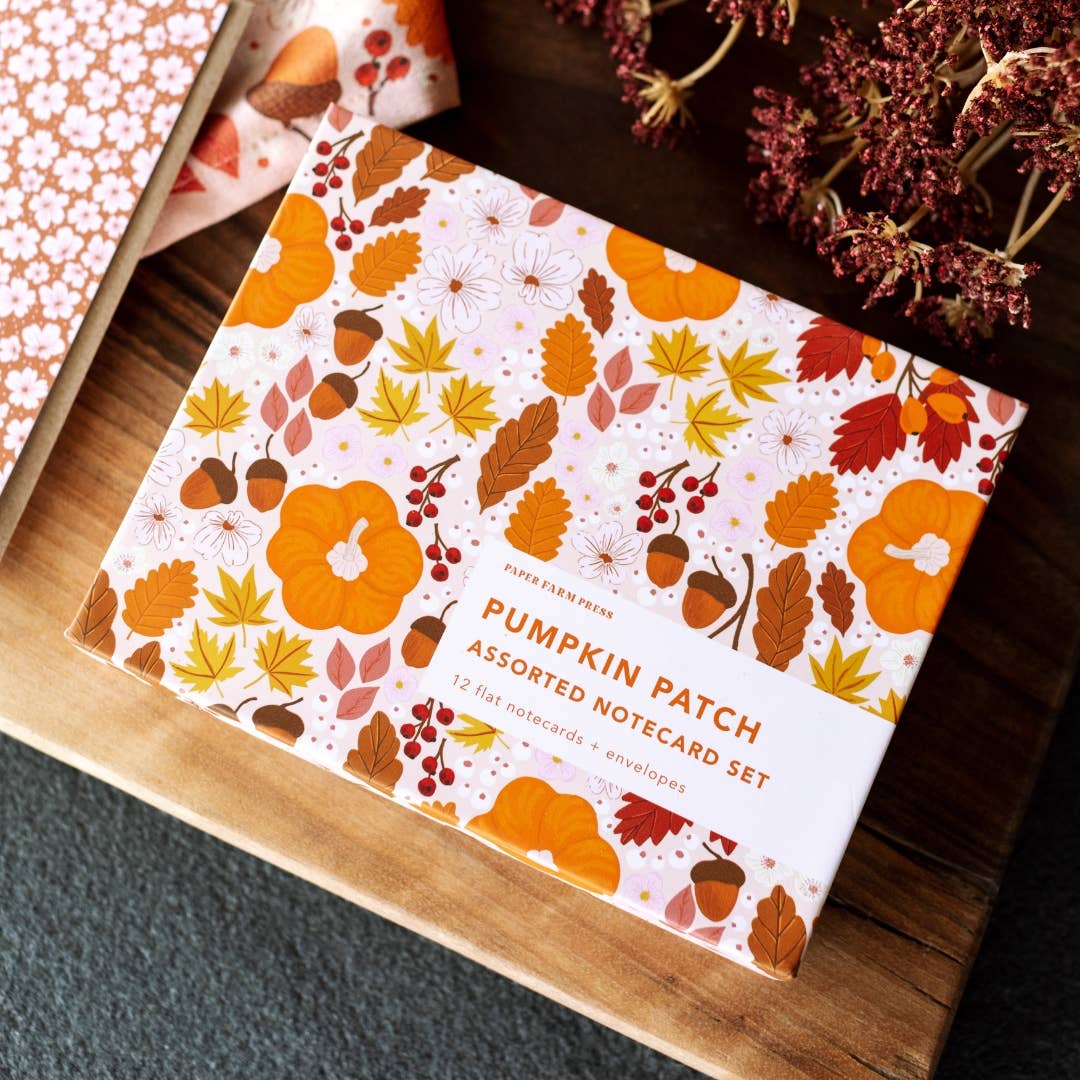 Boxed Pumpkin Patch Card Set