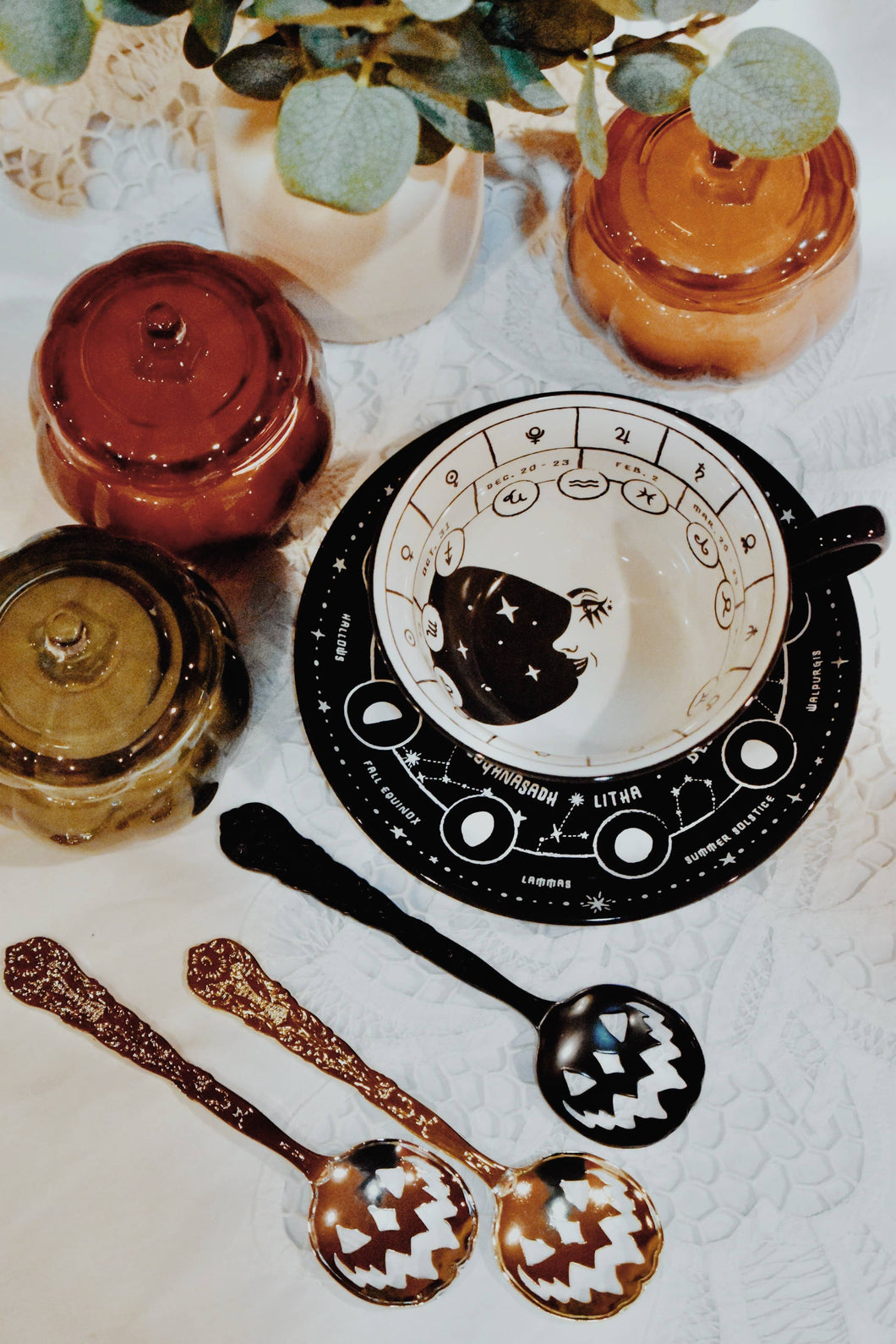 Astrology Birthday Chart Horoscope Teacup and Saucer