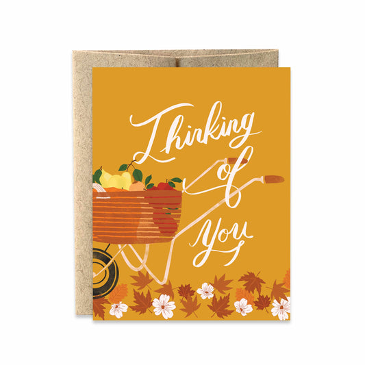 Thinking of You Pumpkin Card