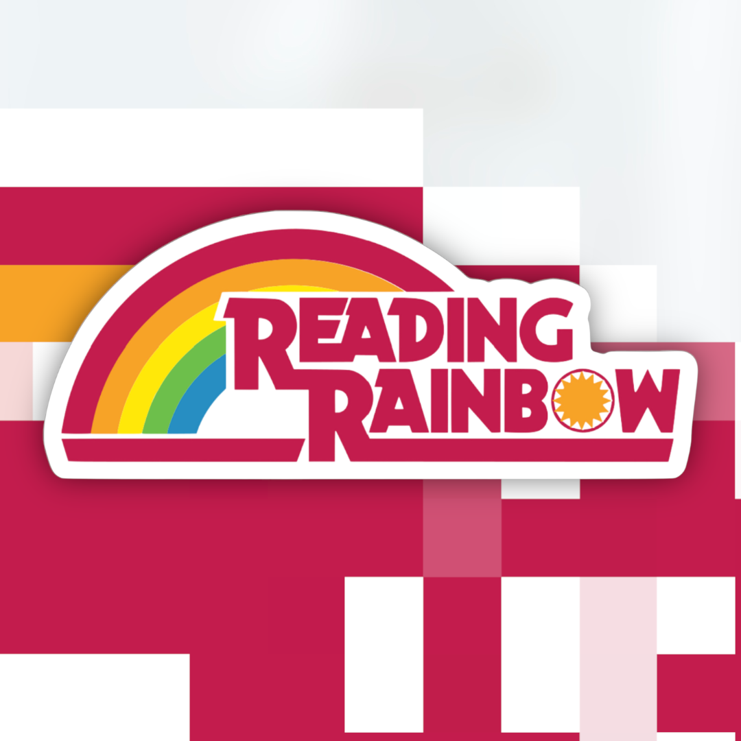 Reading Rainbow Sticker