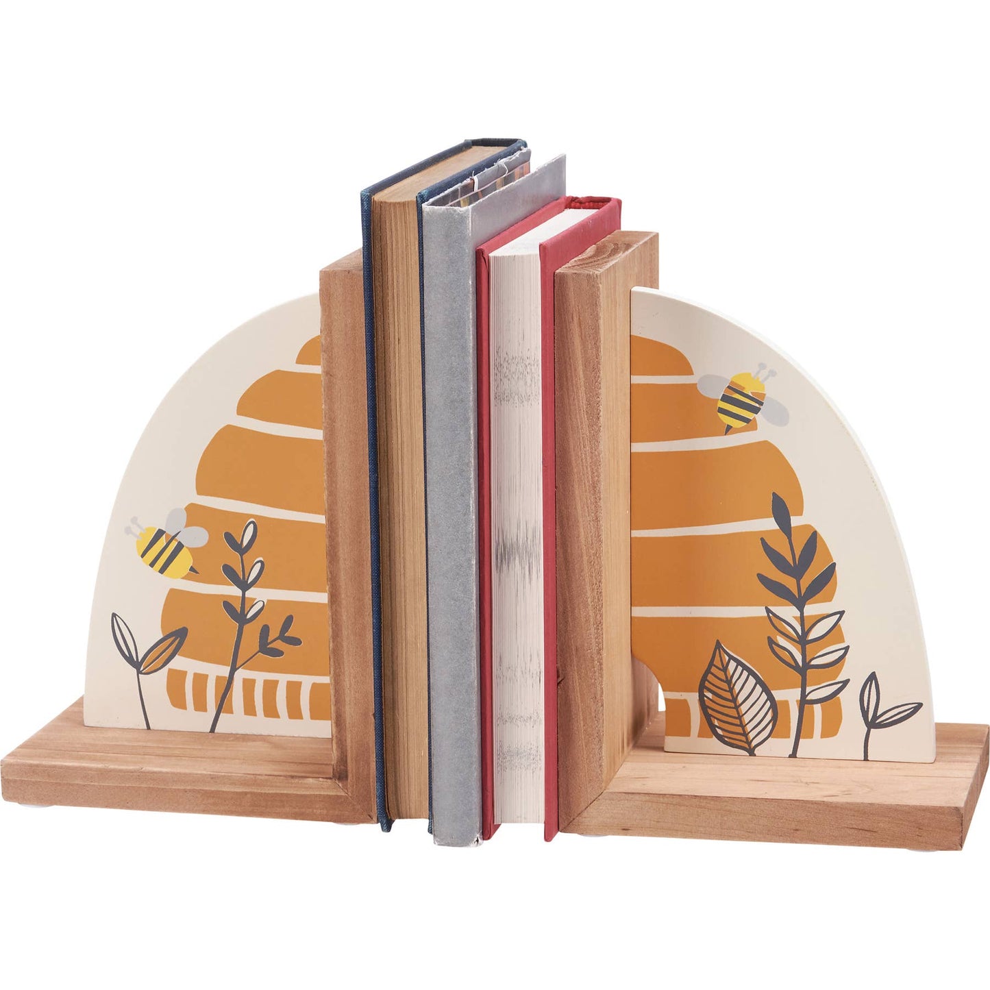 Bee Skep Bookends