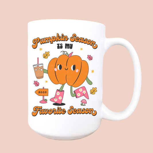 Pumpkin Season is My Favorite Season Mug