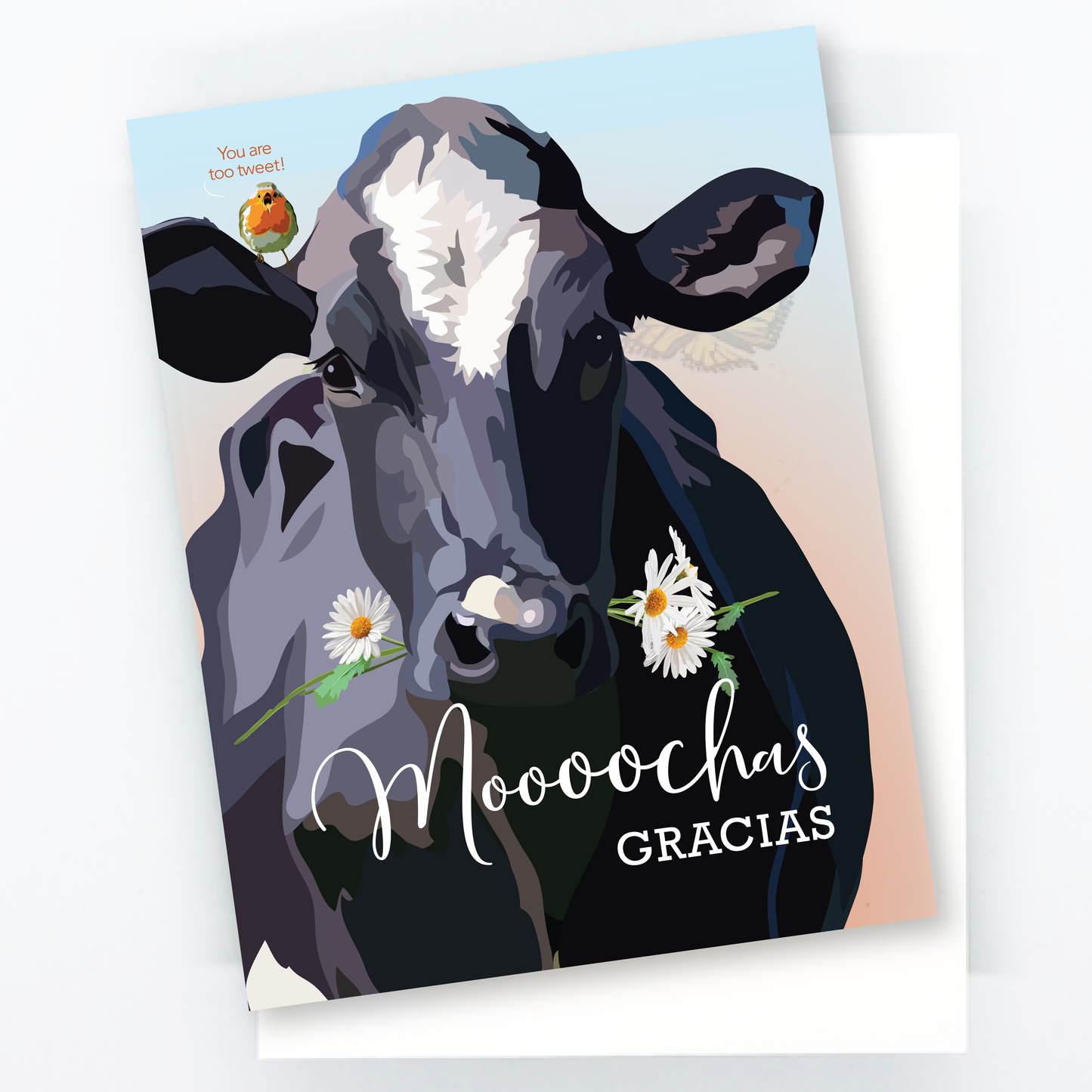 Moochas Gracias Thank You Card