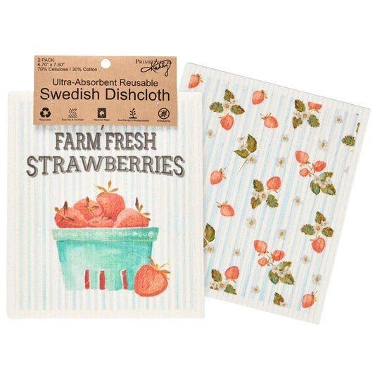Berry Swedish Dishcloth Set