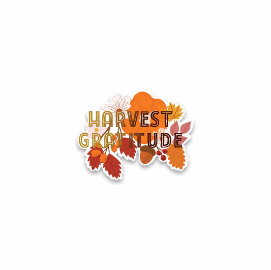 Harvest Gratitude Sticker