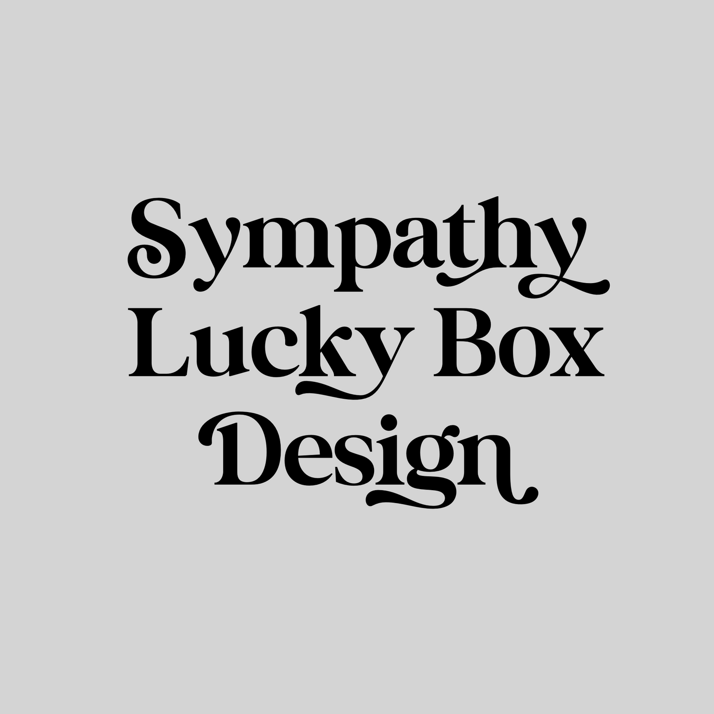Sympathy Lucky Box