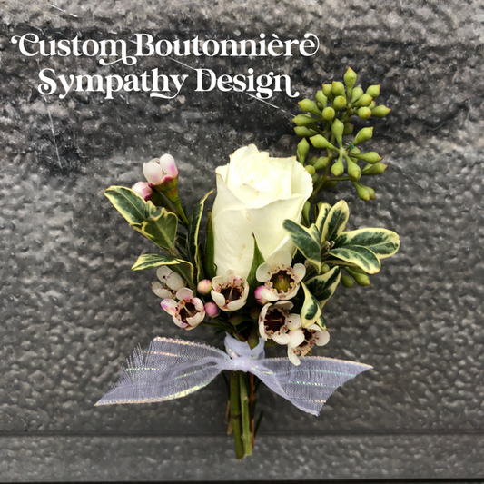 Sympathy Boutonniere